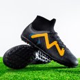 thumbnail image 3 of Zapatos de fútbol ultraligeros y cómodos para hombre, tacos deportivos de entrenamiento para césped, botas largas con picos, botas de pie de alta calidad, 3 of 5