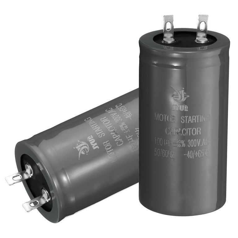 ZOWZEA 100uF/MFD CD60 Motor Start Capacitor 250VAC 50/60Hz