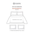 thumbnail image 4 of Edredón Ligero Pinsonic Doble Vista con Fundas de Almohada Esquimal (Andino, Matrimonial), 4 of 7