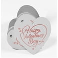 thumbnail image 3 of Inkdotpot Pack Of 50 Real Rose Gold Foil Paper Tags Happy Valentine's Day Valentine Favor Hang Tags, 3 of 6