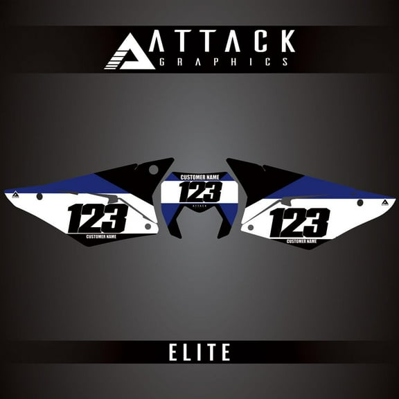 Attack Graphics Elite Number Plate Backgrounds for Sherco 500 SEF Factory 2020