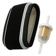 thumbnail image 1 of Lefu Air filter Pre-Filter Kit for FC400V FC401V FC420V 14HP 4Cycle Lawn Mower Engine, 1 of 9