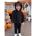 thumbnail image 3 of RUINIXCW Toddler Baby Halloween Outfit, Monster Costume, Hooded Cape Tops and Pants, 3 of 8