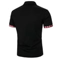 thumbnail image 3 of FYDUU Men's Vintage Polo Shirts Men Spring Summer Fashion Loose Lapel Printed Short Sleeve T Shirts Polo Shirt Top Polo Shirts Stylish Tops, 3 of 4