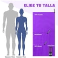 thumbnail image 2 of Toalla Deportiva, Toalla Microfibra 3PCS, Toalla Gym Suave y Ligero para Natacion, Deporte, Baño, Viajes, Yoga, Etc, con Una Bolsa, 3 Tallas (76 * 152cm+40 * 80cm+30 * 30cm, Violeta), 2 of 5