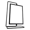 thumbnail image 1 of One Size Metal Storage Rack, Rotating Photo Frame Metal Photo Frame for Stackable Space-Saving for Clothes Toys boks Home Closet Bedroom Storage Solution, 1 of 3