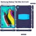 thumbnail image 3 of 3-Layer Protection Screen Frame + PC + Silicone Shockproof Combination Case with Holder For Galaxy, 3 of 8