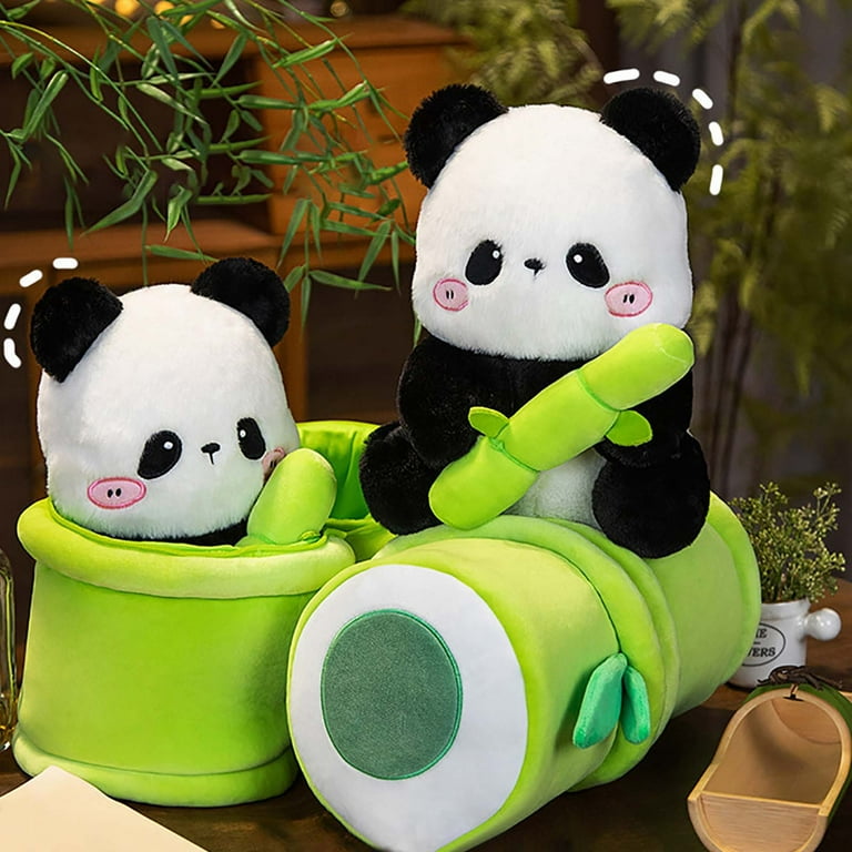 B Giant Panda Plush Stuffed Animal Toy Soft Hugging Pillow Cute