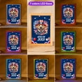 thumbnail image 3 of Patriotic Labrador Retriever Celebrates 4th of July Acrylic Plaque with Wood Photo Frame Box Lab Dog Lover Gifts Light Box - 02009, 3 of 5