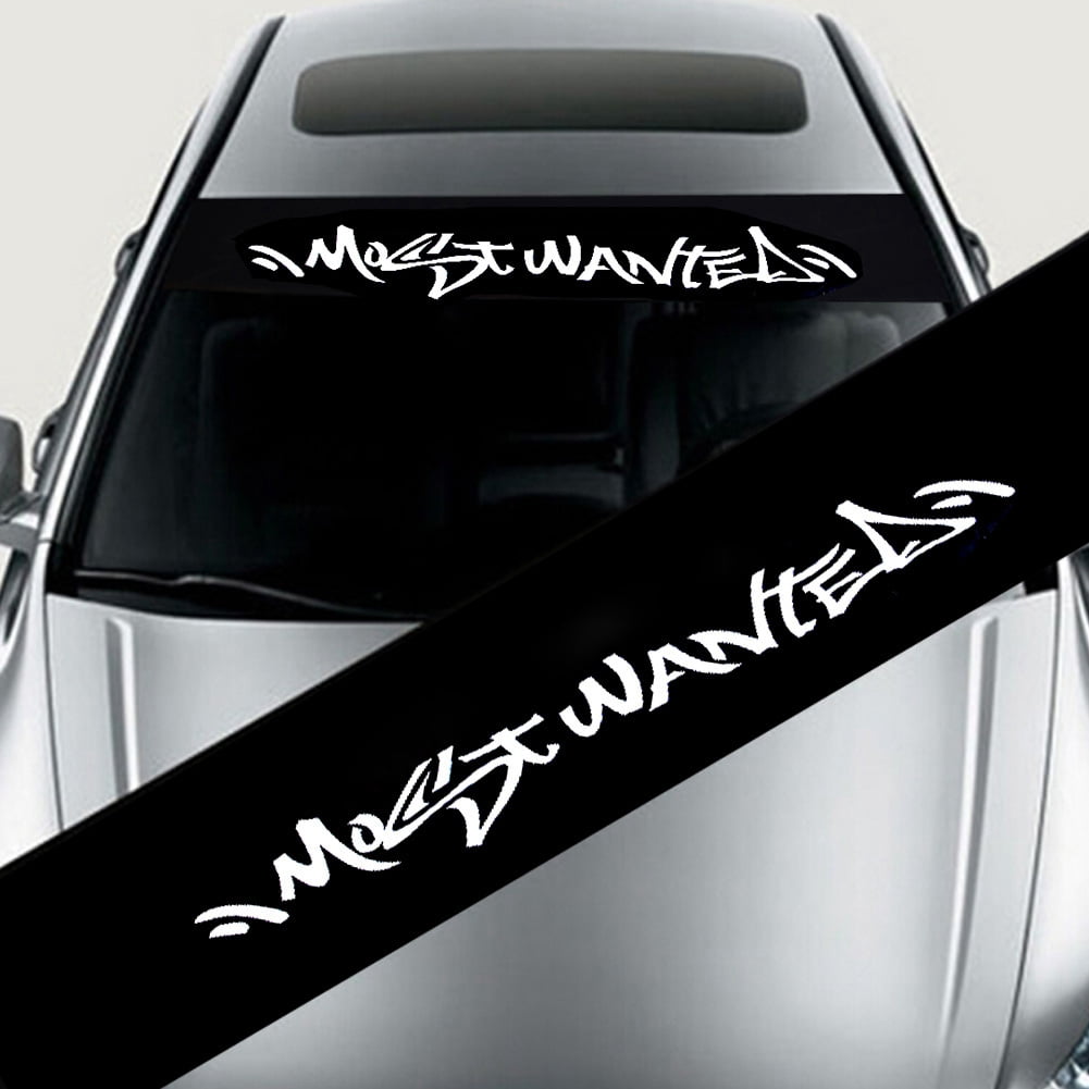 Car Windshield Sticker, Universal Front Rear Window Decal, For Car