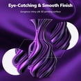 thumbnail image 3 of Filamento para impresora 3D AMOLEN Silk PLA Shiny Dual Black Purple, 3 of 7