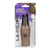 (2 Pack) L.A. Colors Liquid Makeup, BLM286 Cappuccino, 1.11 fl oz