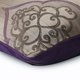 thumbnail image 2 of Funda de almohada, funda de almohada morada, fundas de almohada de damasco, fundas de almohada de 45 x 45 cm (18 x 18 pulgadas), funda de almohada cuadrada de seda, diseño floral contemporáneo -, 2 of 8