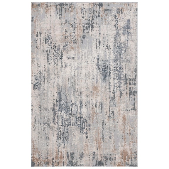 SAFAVIEH Reflection Baldric Oriental Area Rug, Cream/Grey, 5'1" x 7'6"