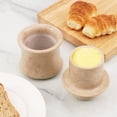 thumbnail image 2 of Radicaln Marble Butter Keeper 4 inches Verona Butter Dish With Lid for Countertop, Marble Butter Crock for Kitchen Counter Décor, French Butter Holder, Spreadable Butter Container, 2 of 7
