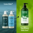 thumbnail image 5 of Maple Holistics Tea Tree Mint Shampoo and Conditioner Set with Deionized Purified Water, Mint, 2 Piece (1 Pack), 5 of 7