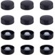 thumbnail image 1 of 40 tapones de rosca con sello de polietileno, tapones de plástico para botellas, tapones cónicos de polietileno negros, tapones internos para botellas, 1 of 7