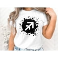 thumbnail image 2 of Horoscope Astrology Zodiac Signs Sagittarius Gift T-Shirt Tee Shirt Men Women Ladies Astrology Horoscope Gifts Zodiac Constellation, 2 of 9