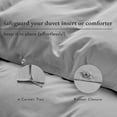 thumbnail image 4 of California Design Den Duvet Cover - 400 Thread Count 100% Cotton, 3 Piece Sateen Weave Bedding Set, Soft Luxury Comforter Cover and Two Pillow Shams, with Button Closure and Corner Ties, 4 of 9