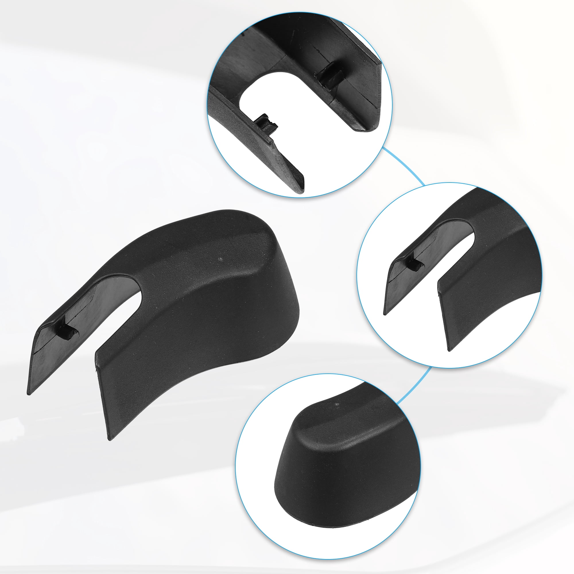 Unique Bargains Rear Wiper Arm Nut Cover Cap for BMW X5 1-Pack Black