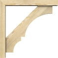 thumbnail image 3 of Ekena Millwork 4"W x 22"D x 22"H Balboa Block Rough Sawn Bracket w/ Offset Brace, Douglas Fir, 3 of 25