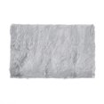 thumbnail image 1 of Unique Bargains Soft Faux Sheepskin Fur Solid Plush Area Rug Carpet Pad for Bedroom Floor Mats Rectangle, 1 of 8