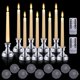 thumbnail image 1 of Juego de Velas LED 3D MIXALY Marfil con Temporizador Remoto y Candelabros Extraíbles, 1 of 7