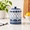 Blue Talavera, variant on Blue Ribbon Bear Ceramic Cookie Jar, Airtight, 86 Oz, 9 Inch
