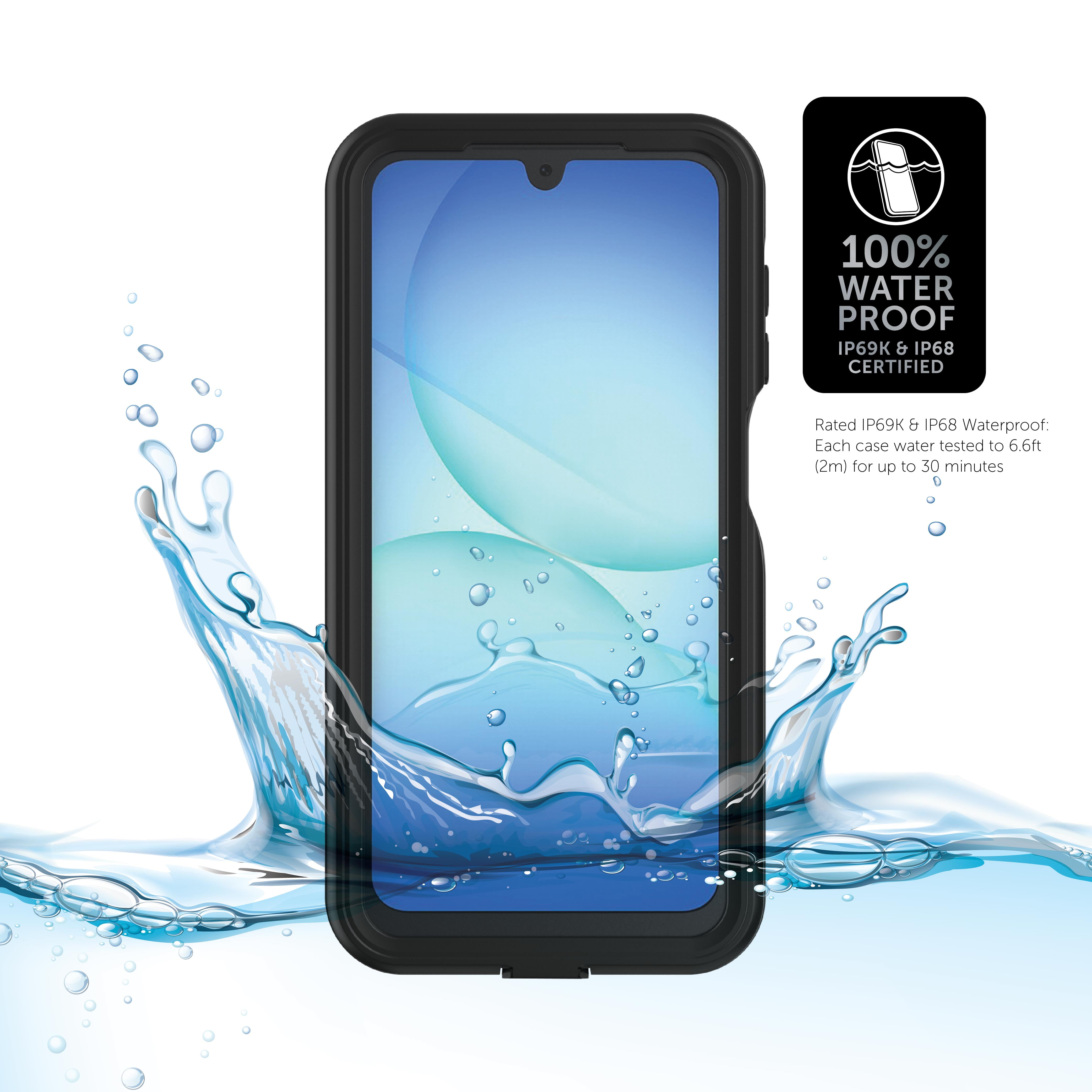 Body Glove Tidal Waterproof Phone Case for iPhone 13 - Black/Clear Body Glove Tidal Waterproof Phone Case for iPhone 13 - Black/Clear