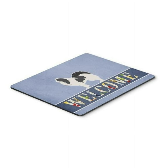 Japanese Chin Welcome Mouse Pad, Hot Pad or Trivet
