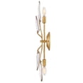 thumbnail image 2 of Fredrick Ramond Fr47760 Amira 2 Light 26" Tall Wall Sconce - Brass, 2 of 7