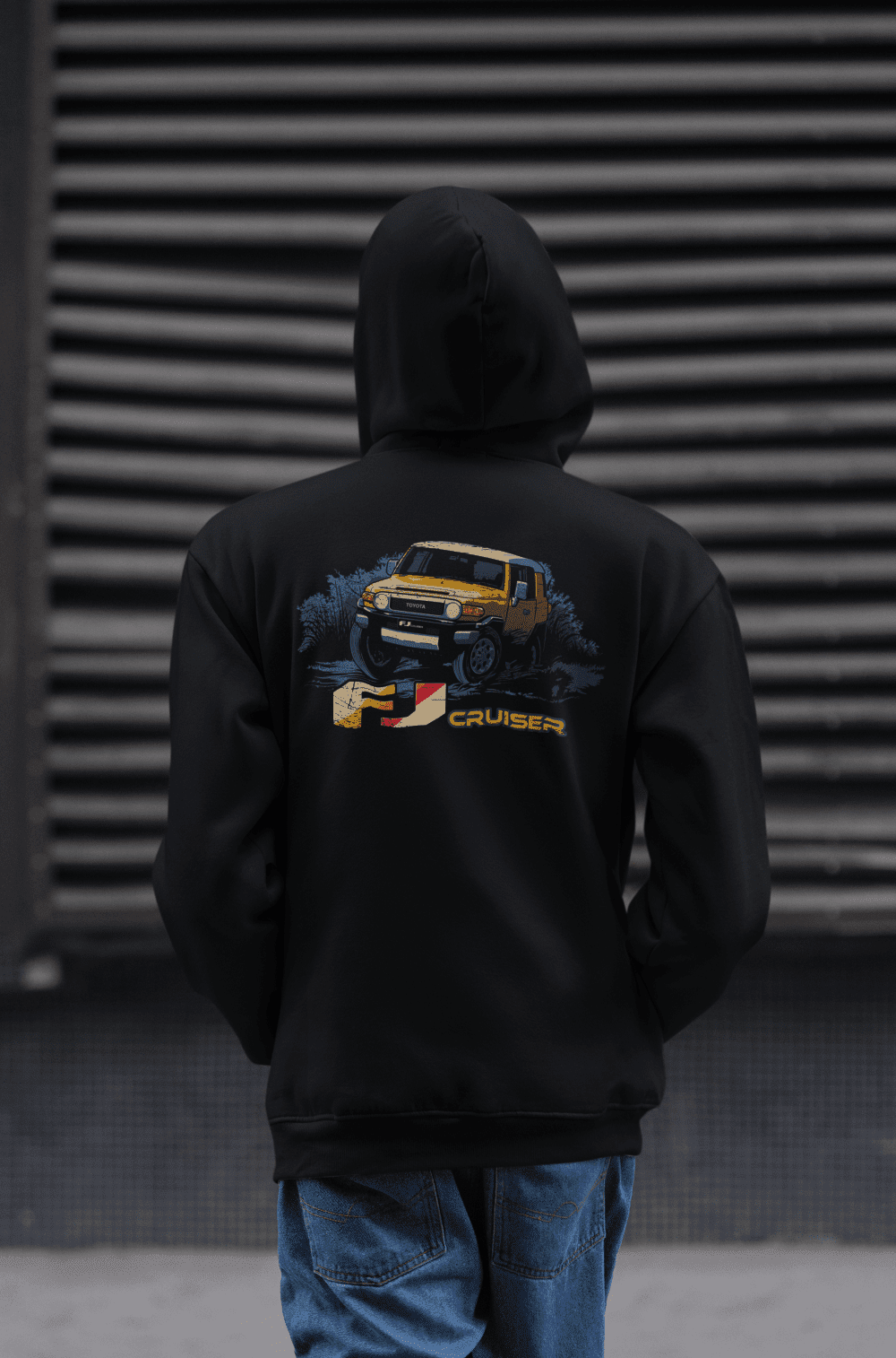 Toyota FJ Cruiser Zip-Up Hoodie-Leading the Pack