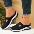 thumbnail image 2 of YLYL Womens Orthopedic Shoes Mesh Slip-On Breathable Comfortable Lightweight Flat Soft Shoes, 2 of 7
