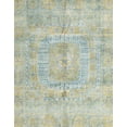 thumbnail image 1 of Ahgly Company Machine Washable Indoor Rectangle Abstract Green Thumb Green Area Rugs, 2' x 4', 1 of 7