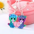 thumbnail image 6 of ZPAQI 2Pcs/Set Heart Pendant Magnet Matching Necklaces for Friend Gift BFF Necklace, 6 of 19