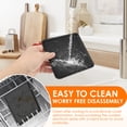 thumbnail image 6 of Austok Microwave Sandwich Maker Portable 3 Minute Microwave Toastie Grill Safe Panini Press Dishwasher Safe for Travel Office Dorm RV, 6 of 9