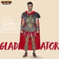 thumbnail image 2 of Set de disfraces Spooktacular Creations Brave Roman Gladiator para hombre, 2 of 6