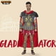 thumbnail image 2 of Set de disfraz de gladiador romano Spooktacular Creations para hombre, talla grande, 2 of 6