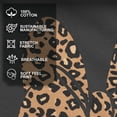 thumbnail image 4 of Girl's Mickey & Friends Mickey & Minnie Mouse Cheetah Print Bow Signature Graphic Tee Black X Large, 4 of 8