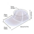 thumbnail image 2 of Home Textile Storage Hat Washing Bag Deformation Machine Washing Net Bag Portable Laundry Bag for Household Use Cap and Care, 2 of 6