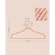 thumbnail image 5 of SONGMICS Juego de 30 Perchas de Terciopelo, 41.5 cm de Largo, con Ganchos Giratorios de 360°, para Camisas de Abrigo Completas, Rosa, 5 of 5