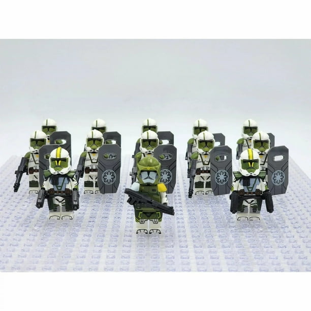BuildZone 13 Piece Star Warfare Mini-Figures, Doomsday Commander Soldiers Anime Bricks, Gift for Young Collectors