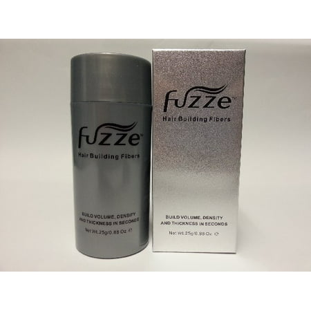 Light Brown Hair Building Fibers for Thinning Hair 25g by FUZZE Hair