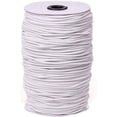 thumbnail image 3 of Round Elastic Trim/Stretch Bungee String (2mm - 3mm 1/8" Cord) - White Elastic Cord (5 Yards), 3 of 11