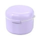 thumbnail image 1 of Caja Portátil de Almacenamiento de Fundas de Doble Capa con Tapa, Caja de Limpieza de Dentaduras Postizas con Drenaje Hueco, Caja de Herramientas, Caja de Fundas, 1 of 2