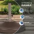 thumbnail image 5 of US Weight Fillable Heavy-Duty Free Standing Umbrella Base - Bronze, 5 of 6