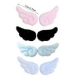 thumbnail image 5 of AOOOWER Multipurpose Farbic Angel Wing Pin With Safety Closures for Stylish Outfits Bags Hat Costumes Decoration, 5 of 17