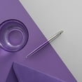 thumbnail image 2 of Parker® Jotter Ballpoint Pen, Medium Point, 1.0 mm, Victoria Violet Barrel, Blue Ink, 2 of 6