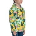 thumbnail image 3 of Daiia Avocado for Boys Fashion Hoodies & Sweatshirts with Kangaroo Pocket,Hooded Sweatshirt for Kid, Breathable& Moisture Wicking-Small, 3 of 6