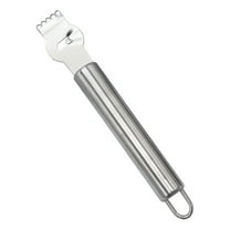 Hecteas Shaver - Kitchen Grater - Stainless Grater Zester Orange Peeler with Channel Orange Kitchen Peeler Tool With(Stainless Steel Lemon Grater *1 - Silver)